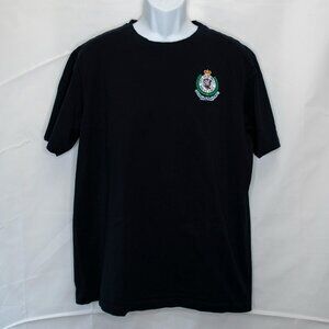 NSW New South Wales Police Force T Shirt Mens XL Navy Blue Australia KK01X